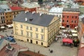 Beautiful architecture of the old town in Lublin