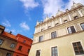 Beautiful architecture of the old town in Lublin Royalty Free Stock Photo