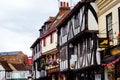 Beautiful architecture at the Old Town in York, England