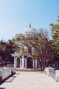 Beautiful architecture at Rang Hill in Phuket Royalty Free Stock Photo