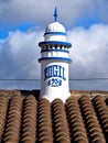 Beautiful Architecture in Rogil at the Vicentina coast of Portugal Royalty Free Stock Photo