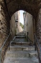 Architecture in southern France. Antibes Europe Royalty Free Stock Photo