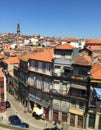 Streets of Porto Portugal in Summer