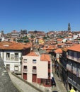 Streets of Porto Portugal in Summer