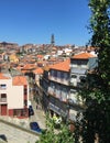 Streets of Porto Portugal in Summer