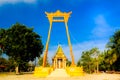 Beautiful architecture Thailand temple entrance