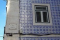 A beautiful architecture of the traditional tiled walled facade