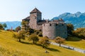 Beautiful Architecture at Vaduz Castle, the official residence of the Prince of Liechtenstein