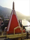 A Beautiful architecture view of Hindu Temple in India