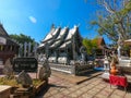 Wat Sri Suphan (Silver temple) in Chiang Mai in Thailand