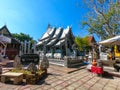 Wat Sri Suphan (Silver temple) in Chiang Mai in Thailand