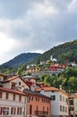 the town of  Argegno on  Lake Como italy Royalty Free Stock Photo