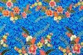 The beautiful of art Batik textile pattern Royalty Free Stock Photo