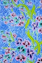 The beautiful of art Batik textile pattern Royalty Free Stock Photo
