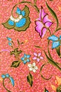 The beautiful of art Batik textile pattern Royalty Free Stock Photo