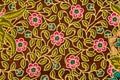 The beautiful of art Batik textile pattern that become Royalty Free Stock Photo