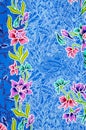The beautiful of art Batik textile pattern Royalty Free Stock Photo