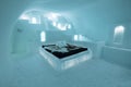 Art Suite, individually themed and hand carved by an artist in the Ice Hotel 365 in Jukkasjarvi in Sweden