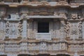 Artistic artistic stone workmanship of ancient victory pillar, chittorgarh fort rajasthan, India Royalty Free Stock Photo