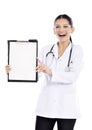 Beautiful attractive nurse doctor Royalty Free Stock Photo