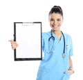 Beautiful attractive nurse doctor Royalty Free Stock Photo