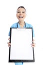 Beautiful attractive nurse doctor Royalty Free Stock Photo