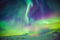 Aurora Borealis or better known as The Northern Lights Royalty Free Stock Photo