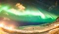 Beautiful Aurora Borealisor better known as The Northern Lights Royalty Free Stock Photo