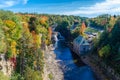 Beautiful Ausable Chasm in upstate New York during Spring time New York USA