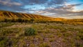 beautiful australian landscape desert plains mountains Royalty Free Stock Photo