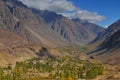 Beautiful Autumn at Ghizer Valley. Royalty Free Stock Photo