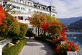 Beautiful autumn image on the shores of Lake Zeller