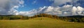 Beautiful autumn landscape. Colourful nature in autumn time. Highlands - Czech Republic