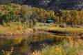 Autumn landscape in rural Colorado