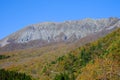 A famous mountain Daisen in Tottori prefecture in Japan. Royalty Free Stock Photo