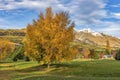 The beautiful autumn lookout of Glenorchy Royalty Free Stock Photo