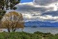 The beautiful autumn lookout of Roys Bay