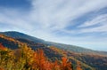Beautiful autumn mountain scenery. Royalty Free Stock Photo