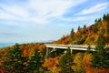 Beautiful autumn mountain scenery. Royalty Free Stock Photo