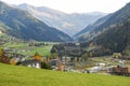 Beautiful Autumn Scenery of European Countryside, Austria, Europe