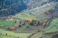 Beautiful Autumn Scenery of European Countryside, Austria, Europe