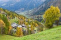 Beautiful Autumn Scenery of European Countryside, Austria, Europe