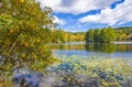 Beautiful autumn scenery in North Carolina. Royalty Free Stock Photo