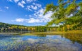 Beautiful autumn scenery in North Carolina. Royalty Free Stock Photo