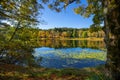 Beautiful autumn scenery in North Carolina. Royalty Free Stock Photo