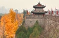 The beautiful autumn in Xian city ,China