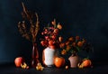 Beautiful autumnal composition Royalty Free Stock Photo