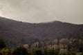 Autumnal landscape of Bieszczady Mounstains