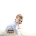 Beautiful baby boy Royalty Free Stock Photo