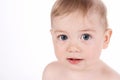 Beautiful baby boy face Royalty Free Stock Photo